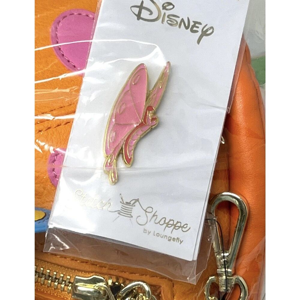 LOUNGEFLY ALICE IN WONDERLAND Mushroom Crossbody Bag STITCH SHOPPE Caterpillar - Picture 9 of 12